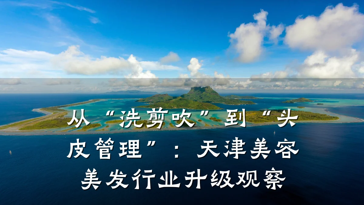 从“洗剪吹”到“头皮管理”:天津美容美发行业升级观察