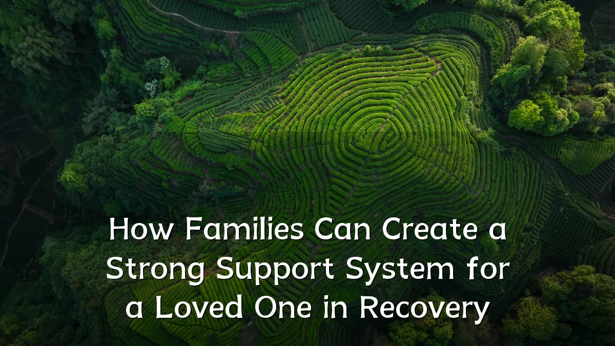 How Families Can Create a Strong Support System for a Loved One in Recovery