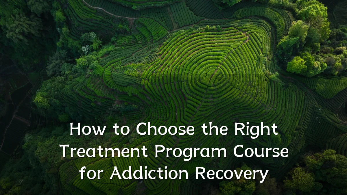 How to Choose the Right Treatment Program Course for Addiction Recovery