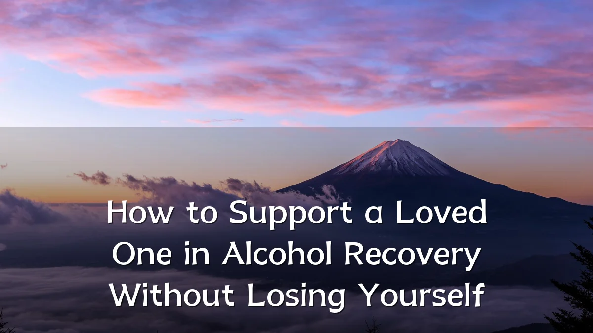 How to Support a Loved One in Alcohol Recovery Without Losing Yourself