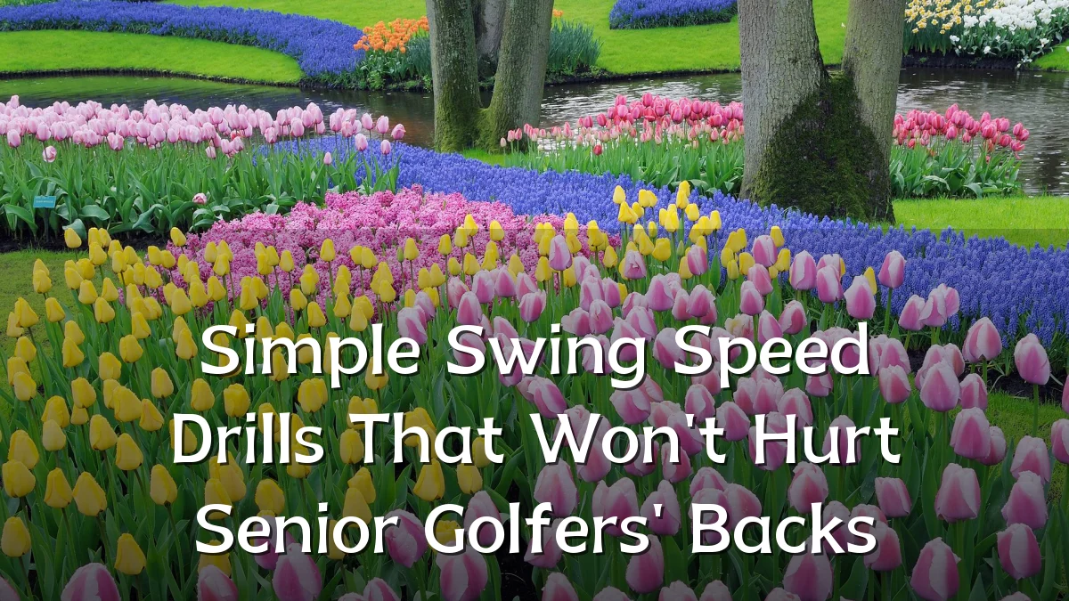Simple Swing Speed Drills That Won't Hurt Senior Golfers' Backs
