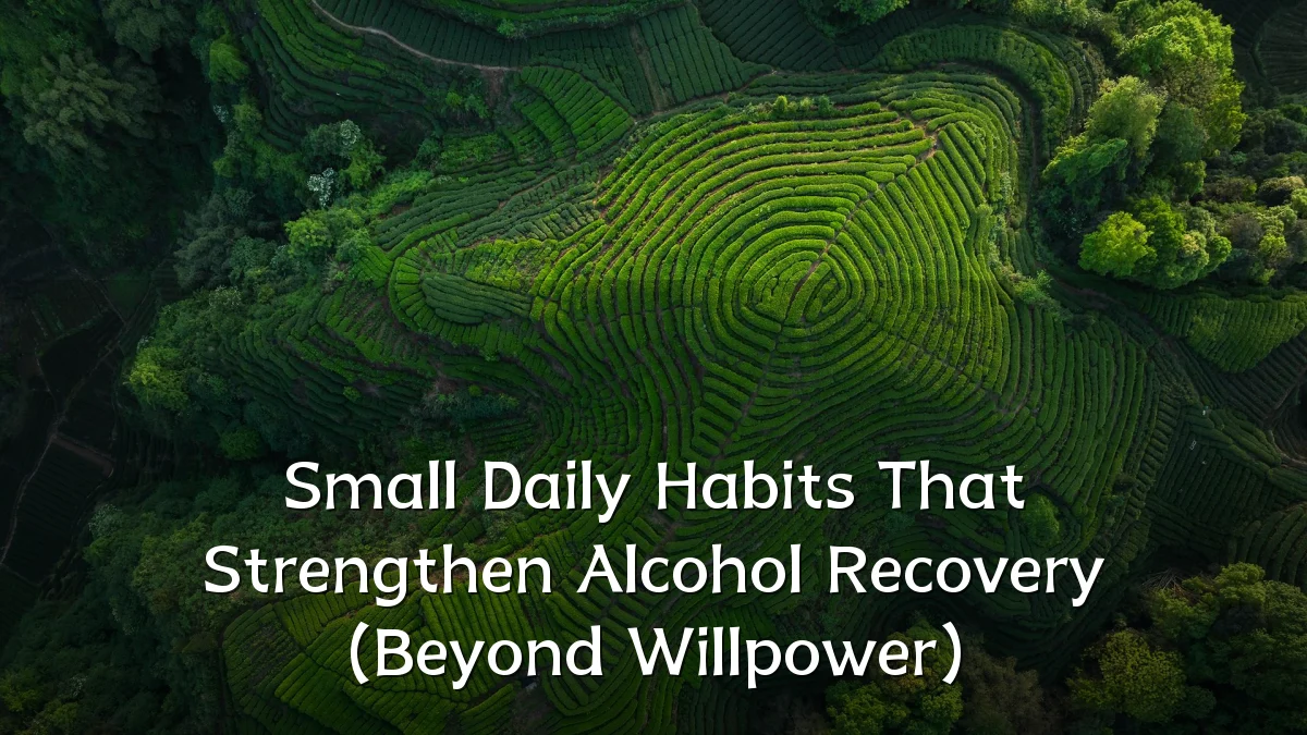 Small Daily Habits That Strengthen Alcohol Recovery (Beyond Willpower)