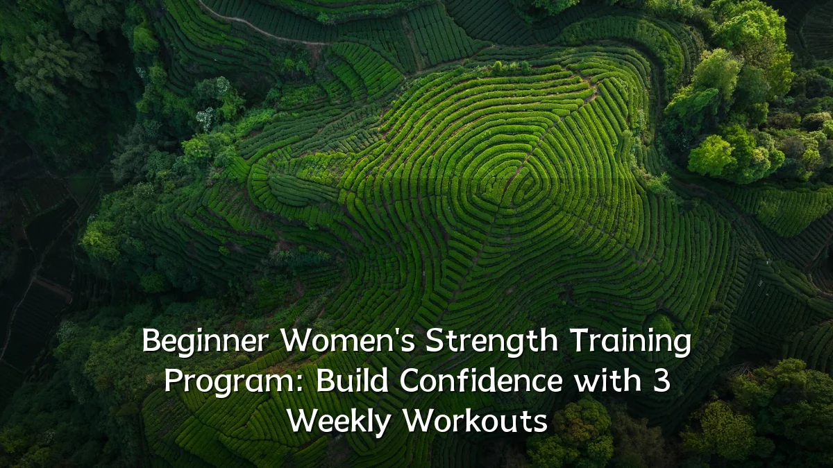 Beginner Women's Strength Training Program: Build Confidence with 3 Weekly Workouts