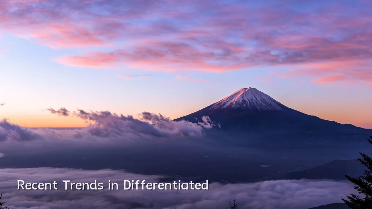 Recent Trends in Differentiated
