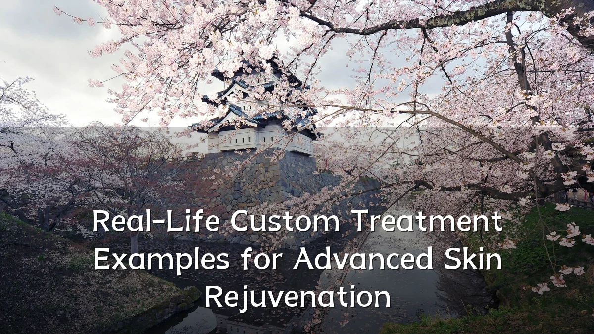 Real-Life Custom Treatment Examples for Advanced Skin Rejuvenation