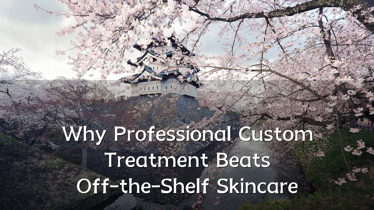 Why Professional Custom Treatment Beats Off-the-Shelf Skincare