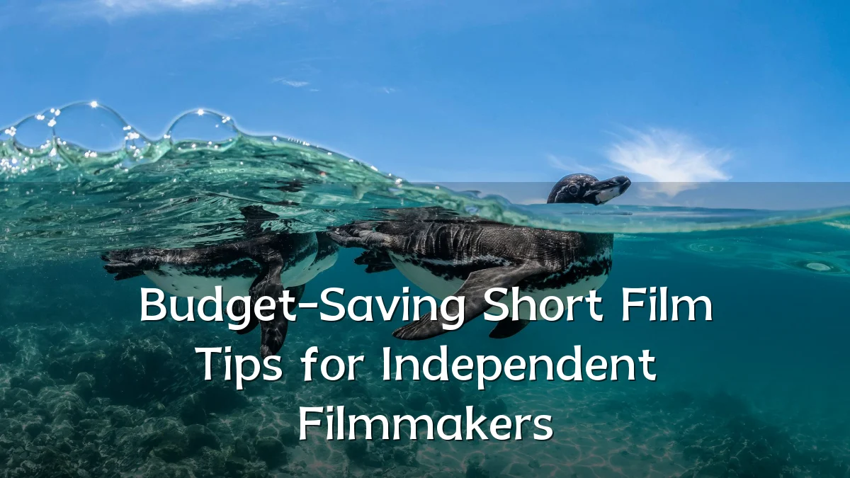 Budget-Saving Short Film Tips for Independent Filmmakers